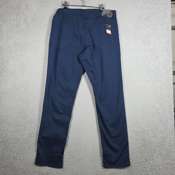 Buffalo David Bitton Pants Mens Size 34x32 Blue Cotton Archer Slim Stretch NWT - Picture 5 of 11